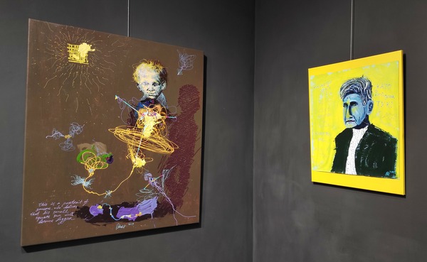 Роберт Баръмов – „Квадратно слънце“ (вляво) и Еди Баръмов – „Find me“. Снимка: Градското списание