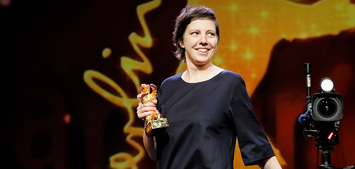 Адина Пинтилие, "Златна мечка" 2018 © Richard Hübner/Berlinale 2018