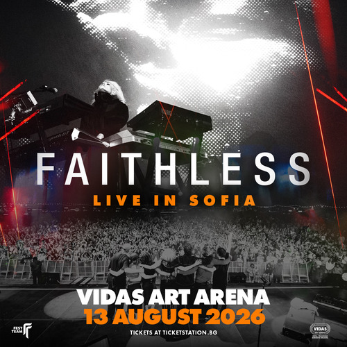 Faithless на живо в София през август 2026