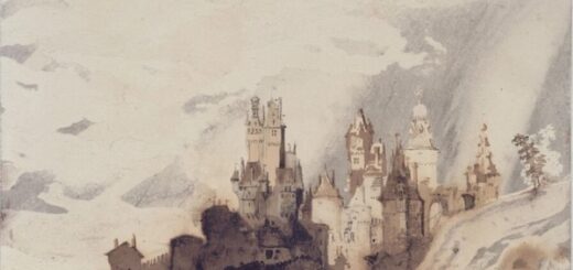 Виктор Юго -„Приветливият замък“, 1847 © www.royalacademy.org.uk
