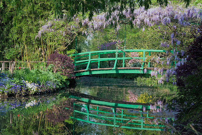 Японският мост в градините на Клод Моне: © Fondation Claude Monet, Giverny / Droits réservés