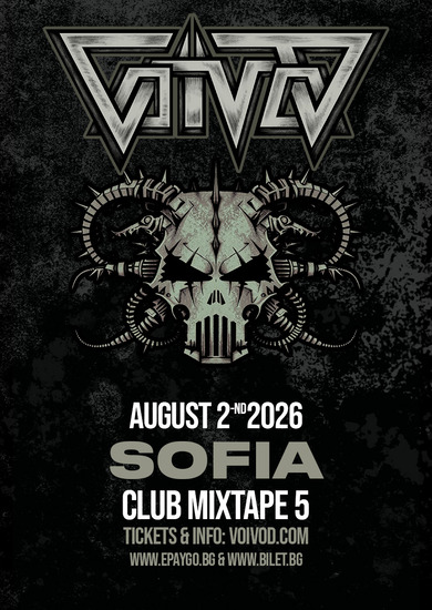 Канадската група Voivod за втори път в България