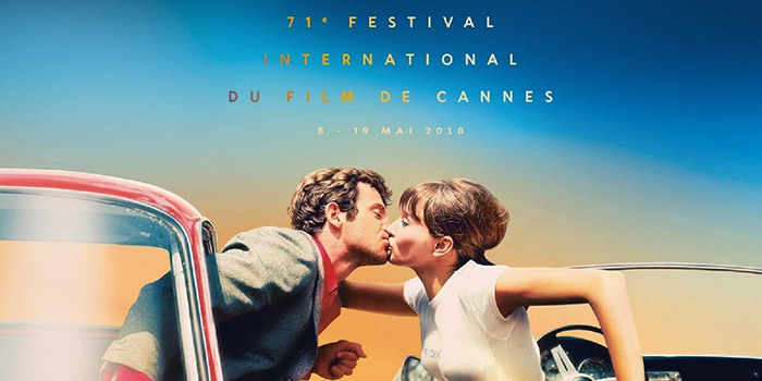 Афиш на фестивала в Кан 2018 © Flore Maquin, Georges Pierre