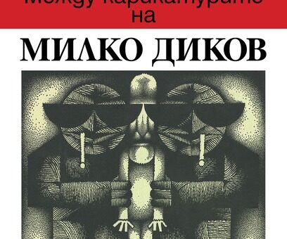 Афиш на изложбата на Милко Диков.